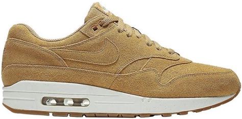 nike air max 1 dlx dames sneakers bruin zwart